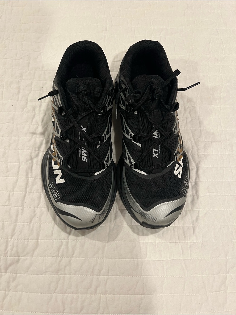 Salomon XT-MM-6
MM6 Maison Margiela Black Silver 
Size: US Men 9.5, EU 43